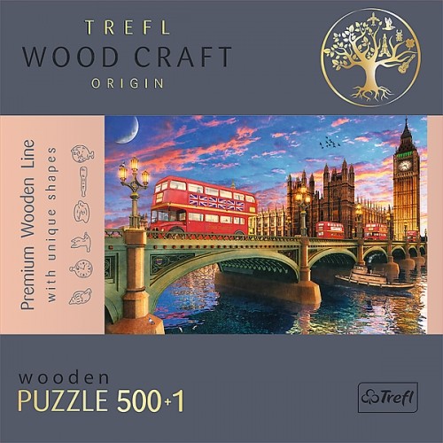 Trefl Puzzles TREFL Koka puzle - Vestminsteras pils, Big Bens, Londona, 500gb image 5