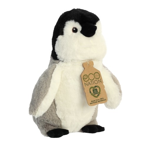 AURORA Eco Nation Plīša rotaļlieta Pingvīns, 24 cm image 1