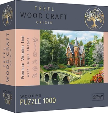 Trefl Puzzles TREFL Koka puzle - Viktorijas laikmeta māja, 1000gb