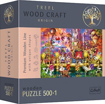 Trefl Puzzles TREFL Пазл из дерева Волшебный мир 500+1 шт.
