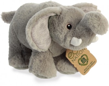 AURORA Eco Nation Плюшевая игрушка - Слон, 15 см
