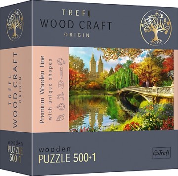 Trefl Puzzles TREFL Пазл из дерева Центральный парк в Манхэттене 500+1 шт.