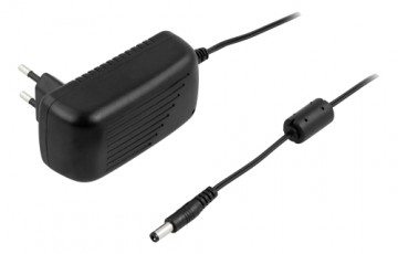 Kintamosios srovės adapteris DELTACO 100-240 V AC 50/60 Hz iki 12 V DC, 2 A, 1.5 m, juodas / PS12-20B