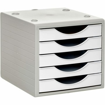 Modular Filing Cabinet Archivo 2000 ArchivoTec Serie 4000 5 ящиков Din A4 Белый Пирог (34 x 27 x 26 cm)