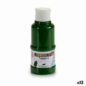 Pincello Tempera 120 ml Tumši zaļš (12 gb.)