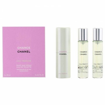 Set ženski parfem Chance Eau Fraiche Chanel (3 pcs)