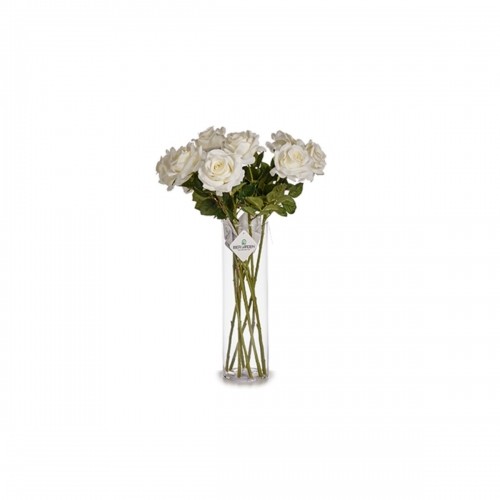 Ibergarden Dekoratīvs Zieds Balts Papīrs Plastmasa (12 gb.) image 4