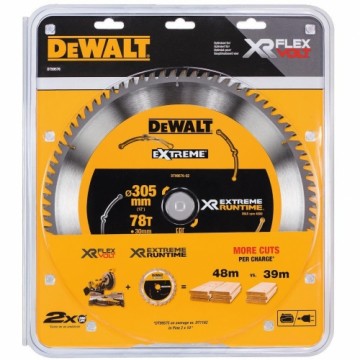 Dewalt GriezĒjdiski DeWALT Zāģripa 305 x 30mm x 60T XR FLEXVOLT
