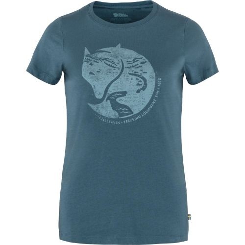 Fjallraven Arctic Fox Print T-Shirt W / Indigo zila / S image 3
