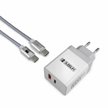 Sienas Lādētājs + USB A uz USB C Kabelis Subblim