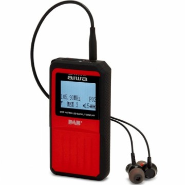 Радио Aiwa Красный DAB/DAB+/FM LED-экран