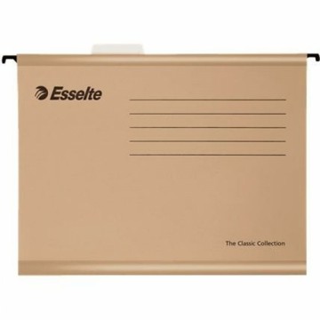 Hanging folder Esselte Classic Aplūkotājs Caurspīdīgs Brūns A4 Pārstrādāts Kartons (34,5 x 24 cm) (50 gb.)