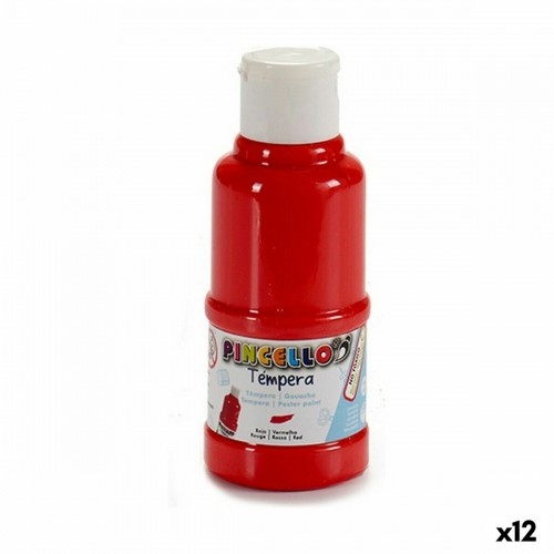 Pincello Tempera Sarkans (120 ml) (12 gb.) image 1