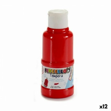 Pincello Tempera Sarkans (120 ml) (12 gb.)