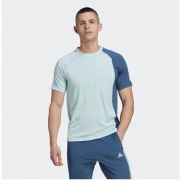 Vīriešu Krekls ar Īsām Piedurknēm Adidas  ColourBlock Sarkans