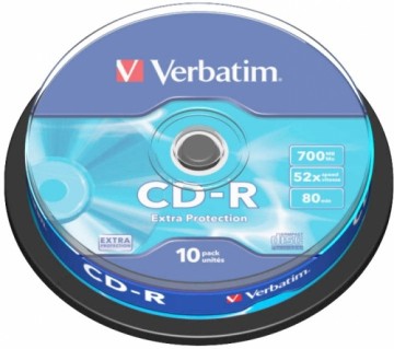 Verbatim CD-R Extra Protection 700MB 52x 10шт