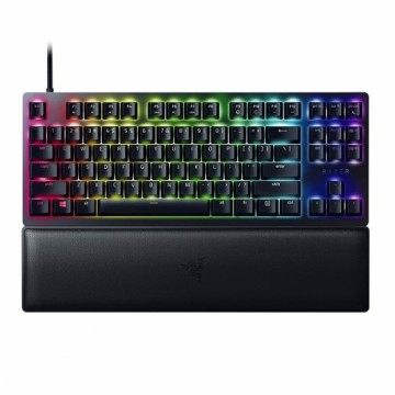 Spēļu Klaviatūra Razer QWERTY US Melns LED RGB