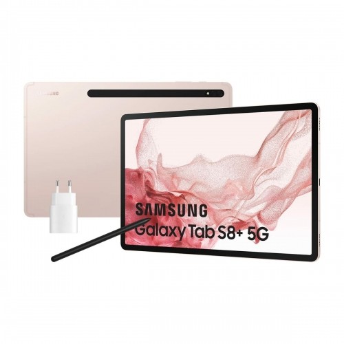 Planšete Samsung Galaxy Tab S8+ Rozā 128 GB 8 GB RAM 5G 12,4" image 1