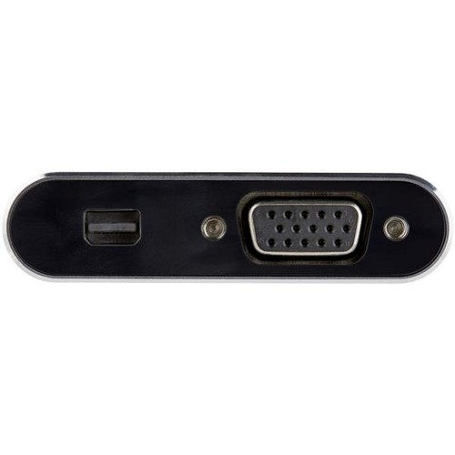 USB C uz VGA/MiniDisplayPort Adapteris Startech CDP2MDPVGA           Pelēks image 3