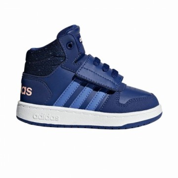 Детские спортивные кроссовки Adidas Sportswear adidas Hoops Mid 2.0 Темно-синий