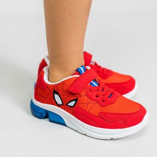 Кроссовки со светодиодами Spiderman Красный image 4