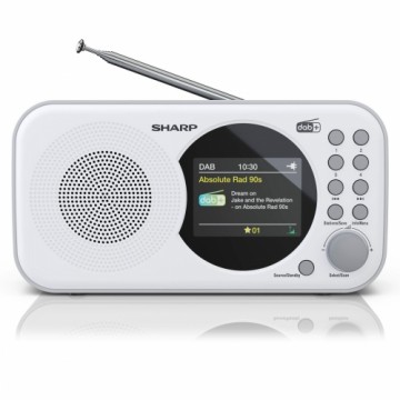 Radio Sharp DR-P320(WH) Bluetooth FM (Atjaunots A)