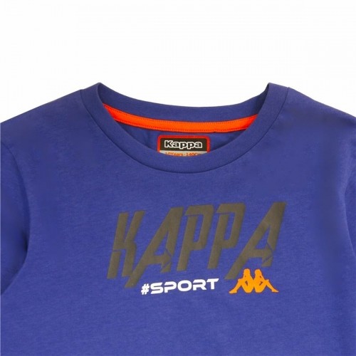 Bērnu Krekls ar Garām Piedurknēm Kappa Sportswear Martial Zils image 5