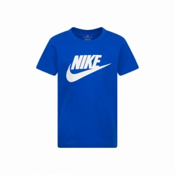 Детский Футболка с коротким рукавом Nike Sportswear Futura Синий