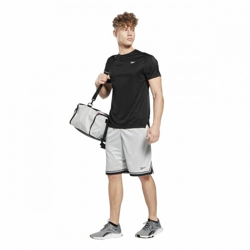 Vīriešu Krekls ar Īsām Piedurknēm Reebok Workout Ready Tech Melns image 3