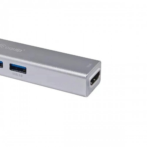 USB Centrmezgls Equip 133480 Pelēks image 2