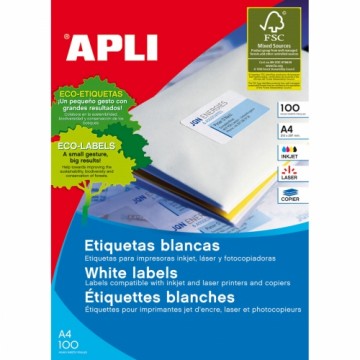 Līmes/Etiķetes Apli 01298 70 x 36 mm 100 Loksnes
