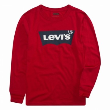 Детская рубашка с длинным рукавом Levi's Batwing  Красный