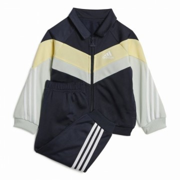 Bērnu Sporta Tērps Adidas Future Icons Shiny Melns