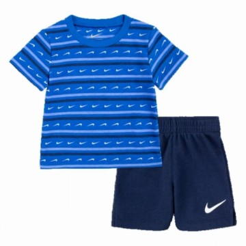 Zīdaiņa Sporta Apģērbs Nike Swoosh Stripe Zils