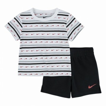 Zīdaiņa Sporta Apģērbs Nike Swoosh Stripe Balts