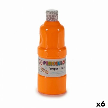 Pincello Tempera Neon Oranžs 400 ml (6 gb.)