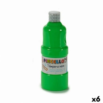 Pincello Tempera Neon Zaļš 400 ml (6 gb.)
