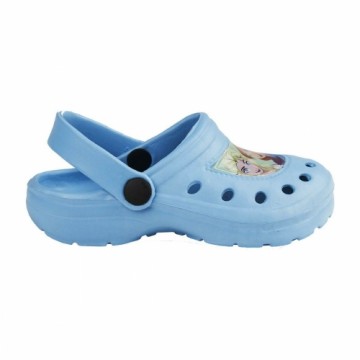 Pludmales krokšu apavi Frozen Zils