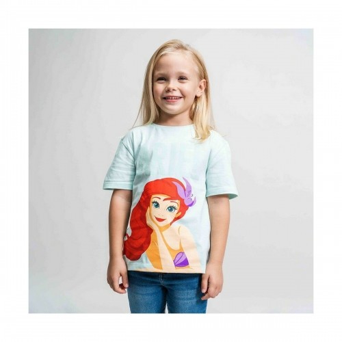 Krekls ar Īsām Piedurknēm Bērniem Princesses Disney Zaļš image 3