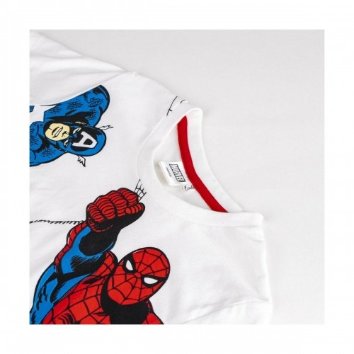Krekls ar Īsām Piedurknēm The Avengers Bērnu Balts image 4