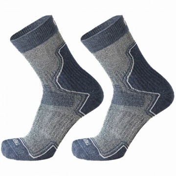 Спортивные носки Mico Trail Тёмно Синий Серый Мужской