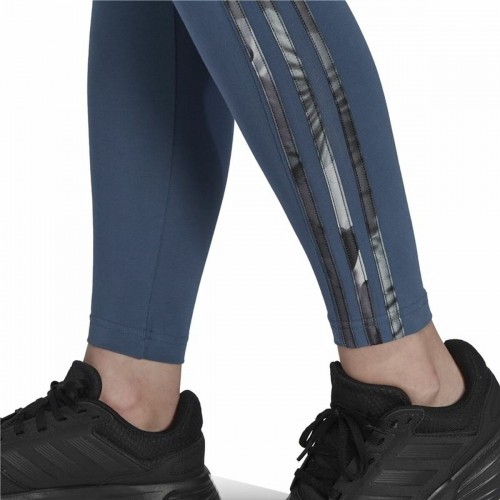 Женские спортивные колготки Adidas Loungewear Essentials 3 Stripes Синий image 4