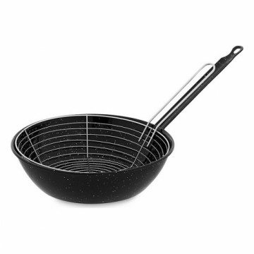 Сковорода с корзиной Vaello Чёрный Эмалированная сталь (Ø 26 cm)