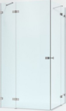 Brasta Glass Dušas kabīne AURORA 100x100 Tonēts pelēks vai brūns
