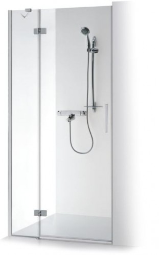 Brasta Glass Dušas durvis nišām TINA PLUSS 100 Caurspīdīgs  image 1