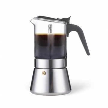 Fissman Geizera kafijas kanna 9 porcijām / 360 ml (nerūsējošais tērauds + stikls)