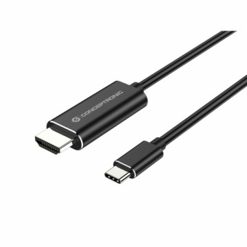 Кабель USB-C — HDMI Conceptronic ABBY04B 2 m