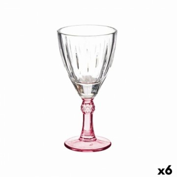 Vivalto Vīna glāze Stikls Rozā 6 gb. (275 ml)