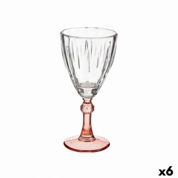 Vivalto Vīna glāze Exotic Stikls Laša krāsas 6 gb. (275 ml)