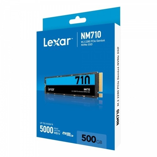 Lexar SSD drive NM710 500GB NVMe M.2 2280 5000/2600MB/s image 2